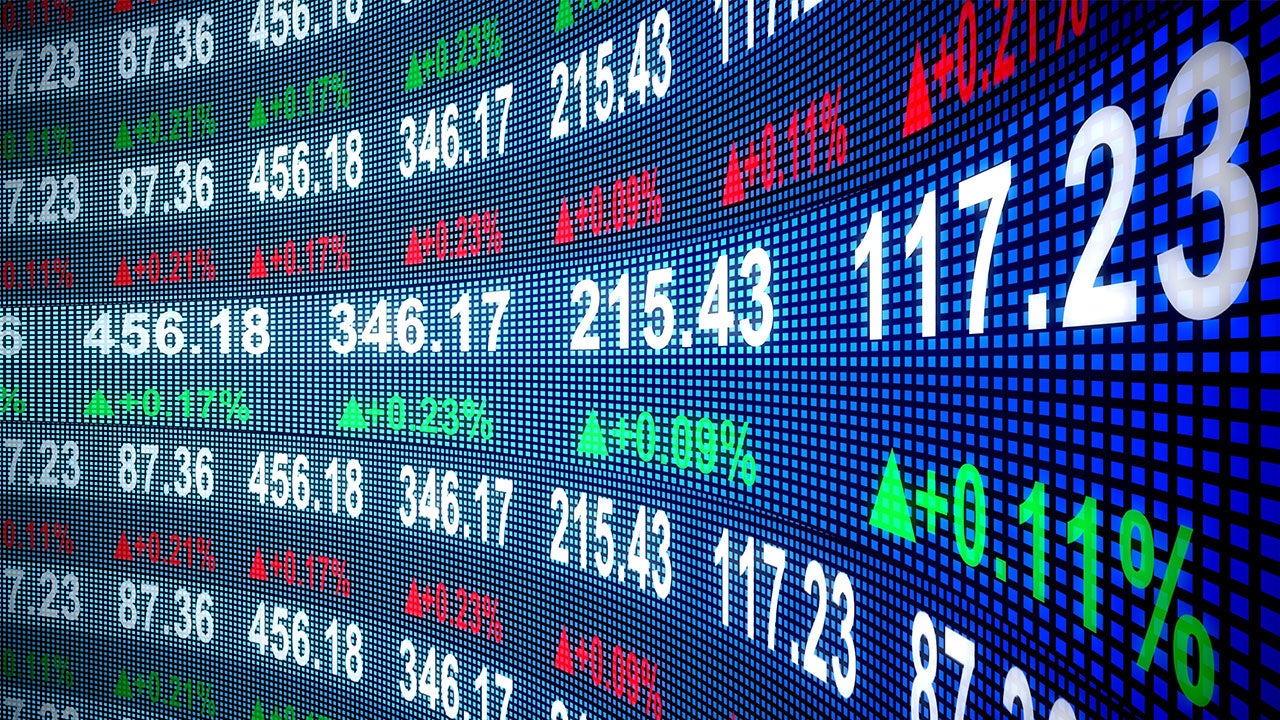 Stock market ticker