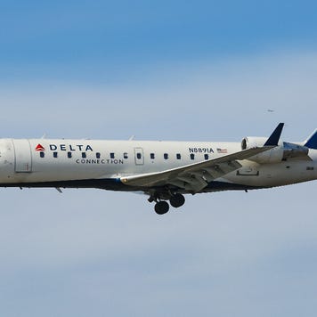 Delta airplane