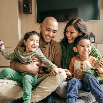 Family at home