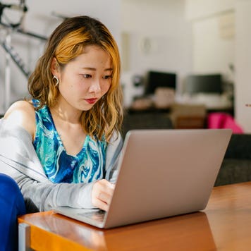Woman on laptop