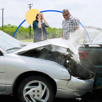 A car accident