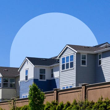 A row of houses