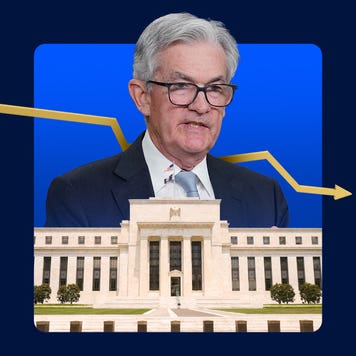 Illustration of Fed Chair Jerome Powell