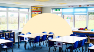 Empty classroom