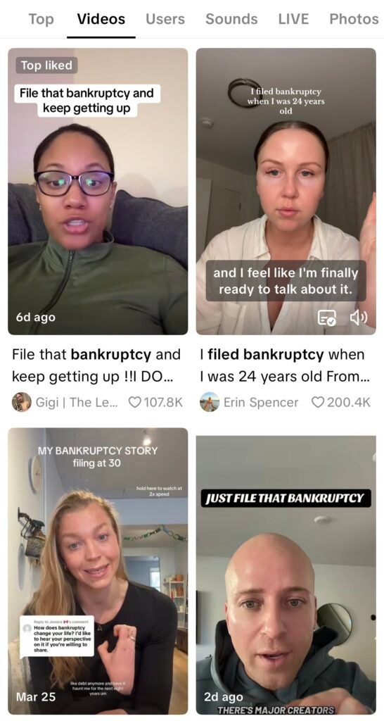 TikTok screenshot.
