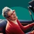 Person smiling while sitting in car