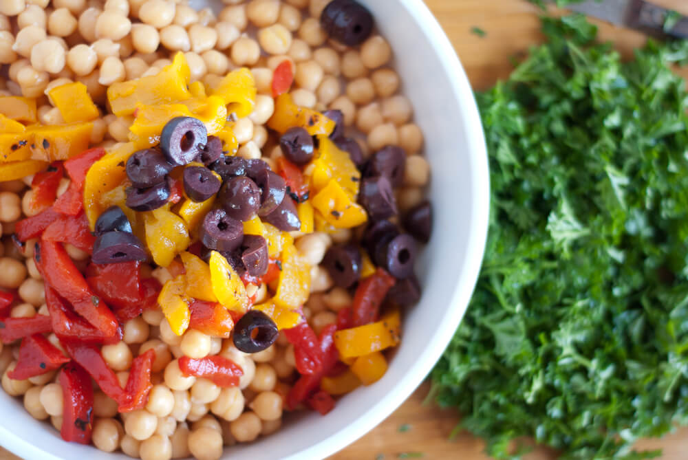 chickpea salad ingredients chickpea salad ingredients