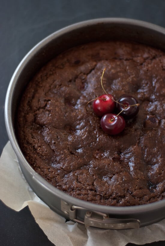 baked vegan cherry chocolate cake baked vegan cherry chocolate cake