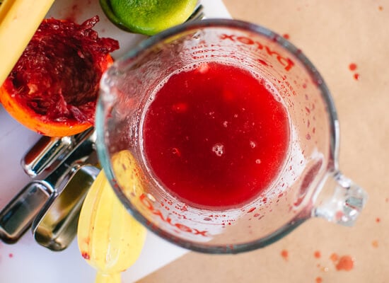 Blood Orange Margarita Ingredients