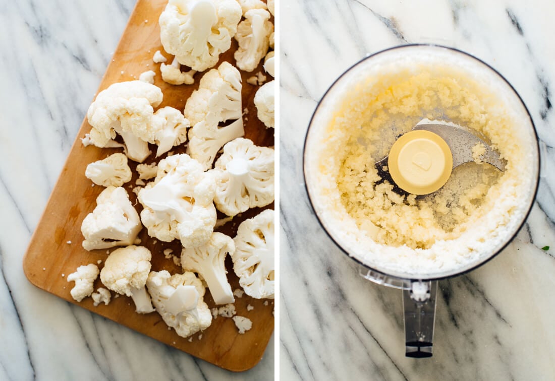 how to make cauliflower rice