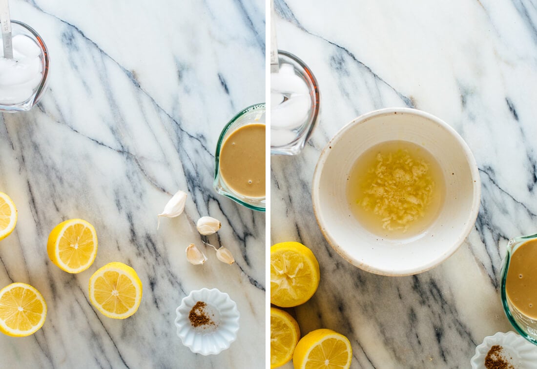 tahini sauce ingredients