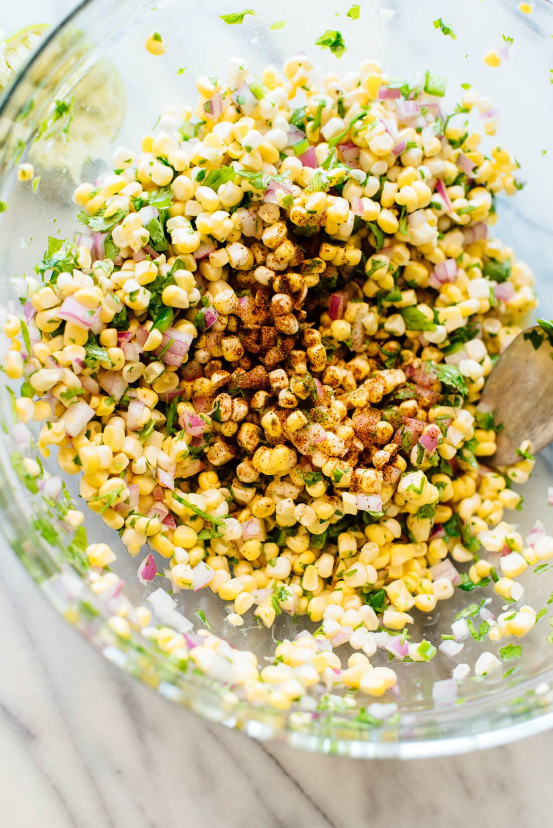 how to make corn salsa