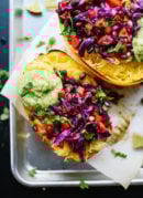 spaghetti squash burrito bowls