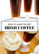 best Irish coffee recipe pin