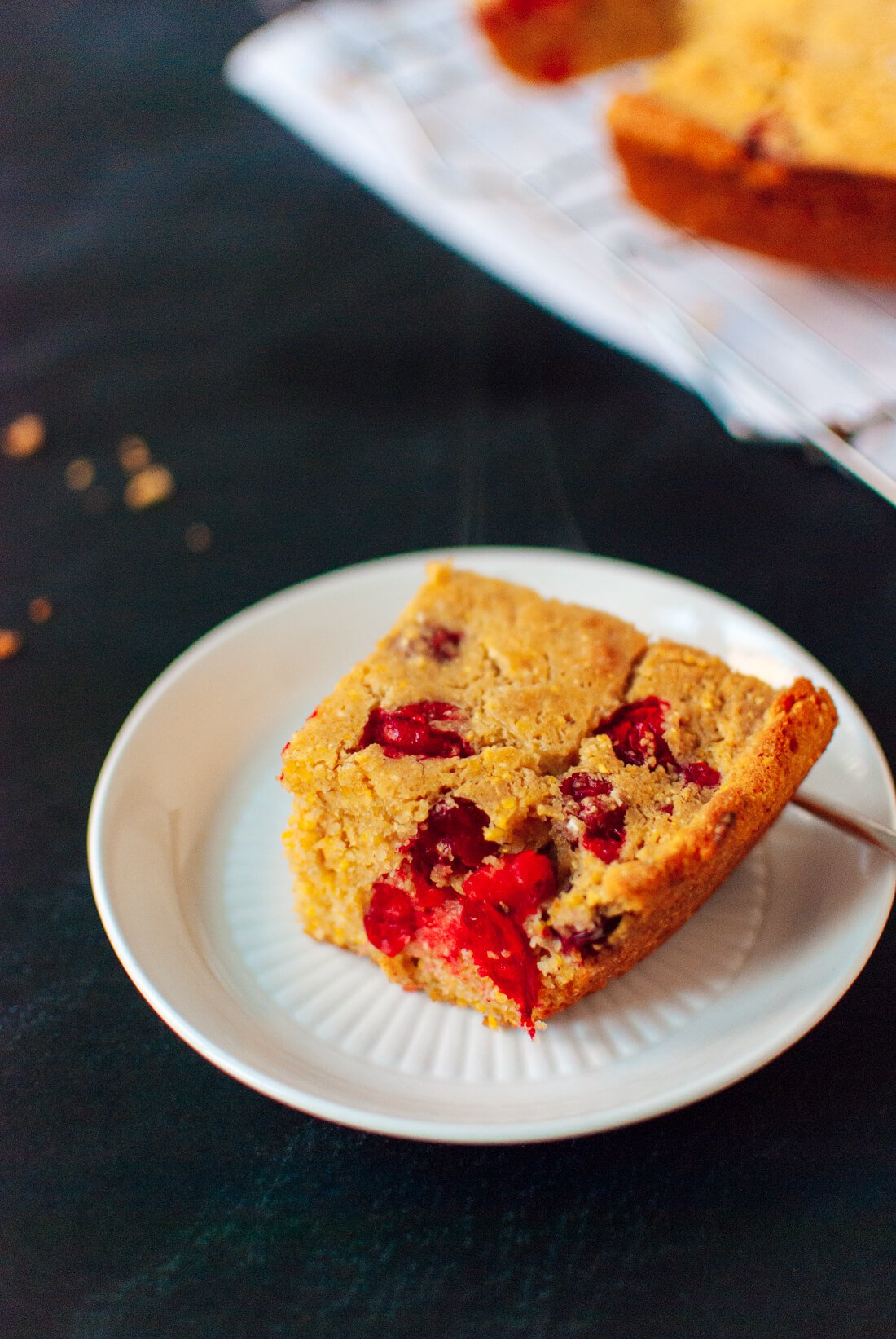cranberry maple skillet cornbread Cranberry maple skillet cornbread