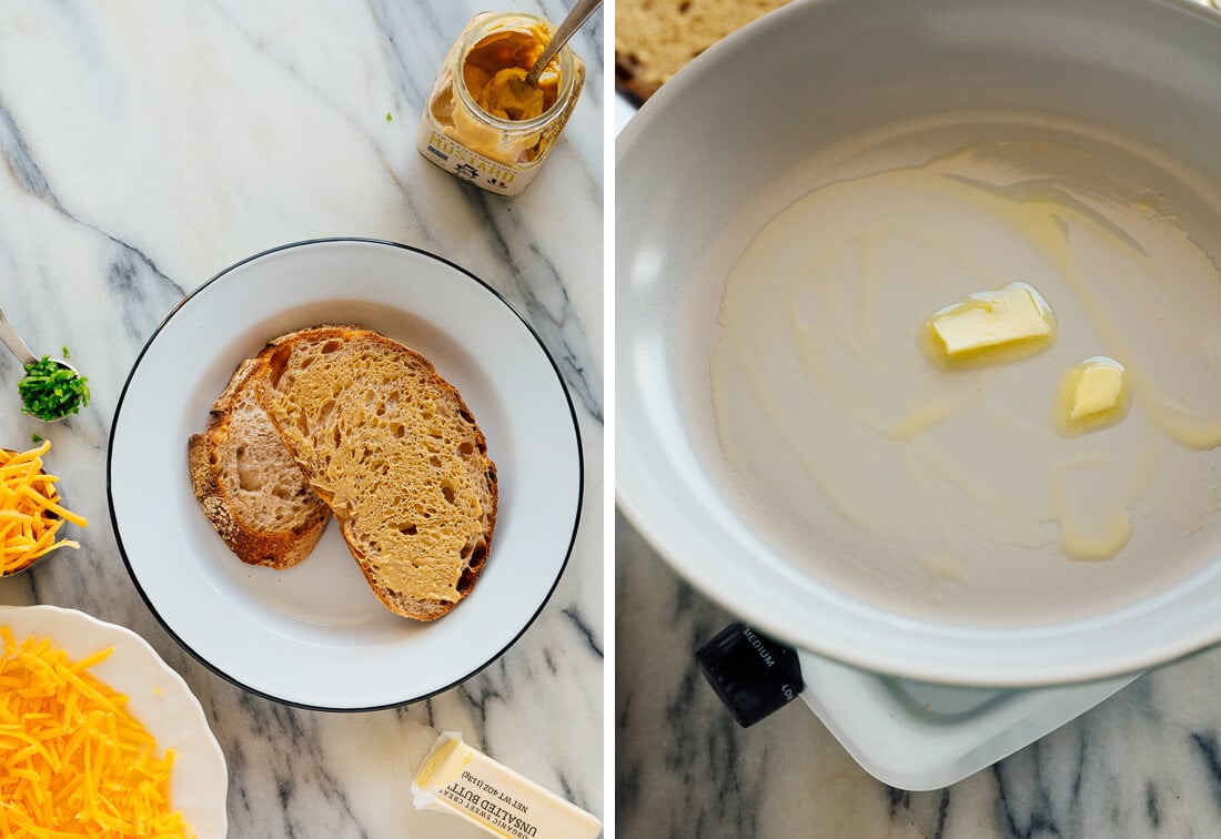 grilled cheese sandwich ingredients