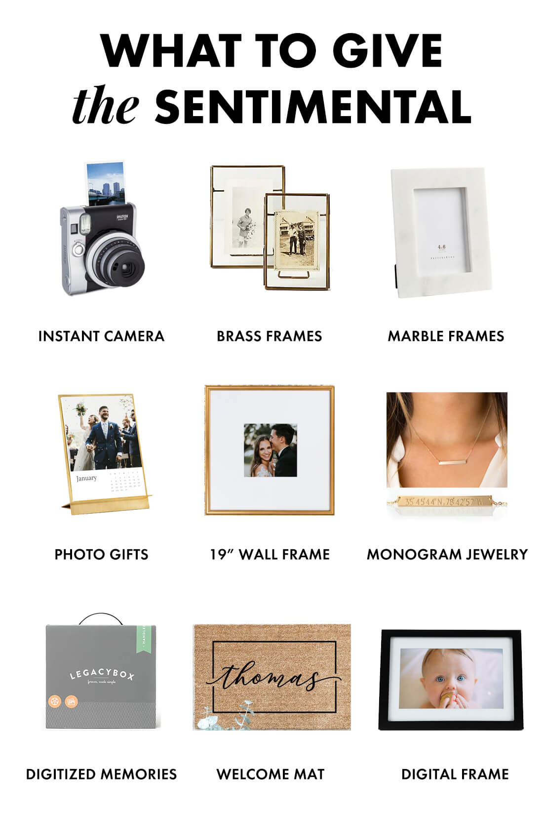 gifts for the sentimental 2020