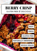 best berry crisp recipe