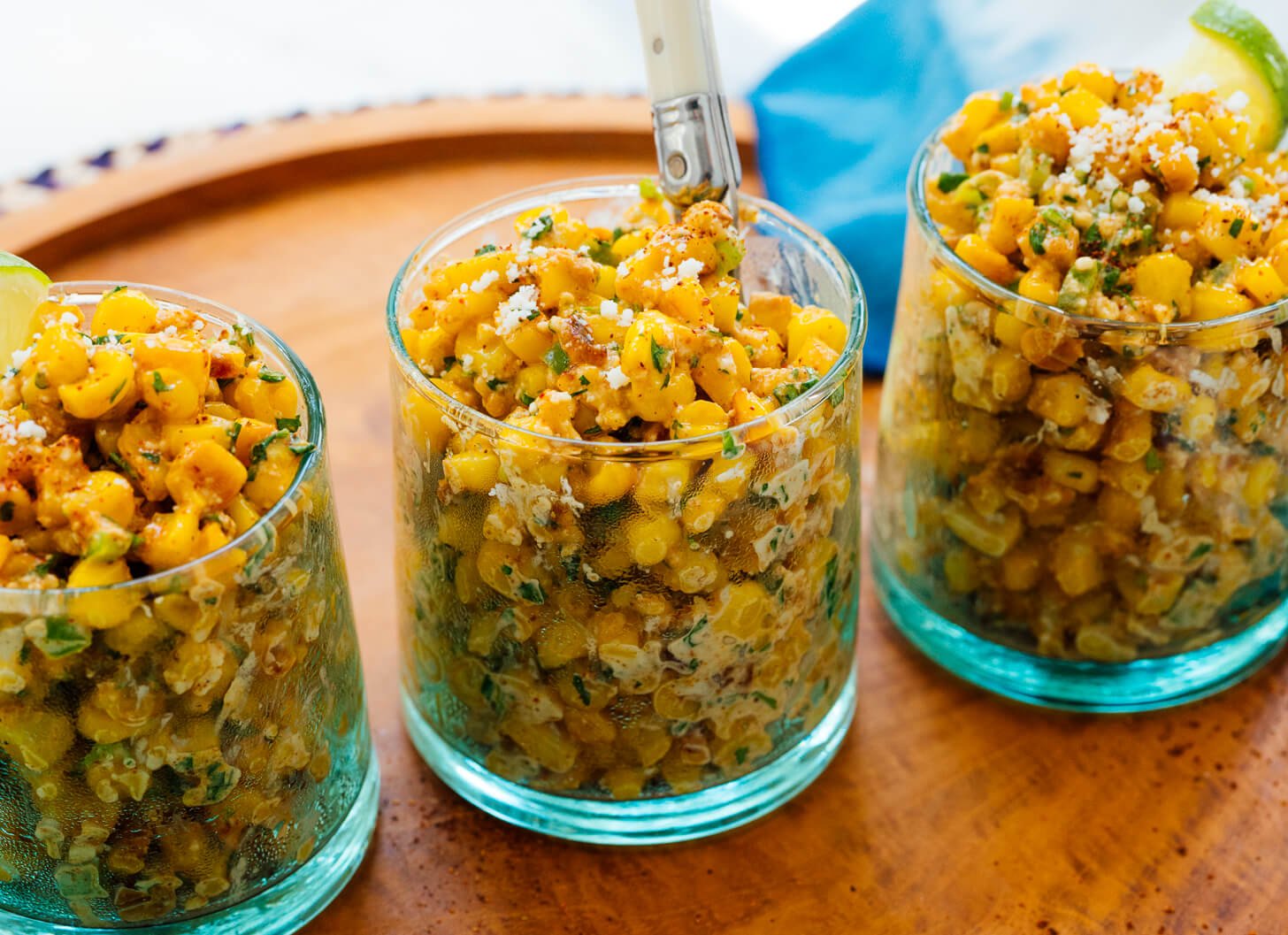 esquites served in cups