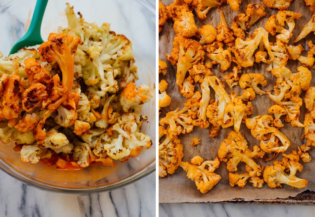 how to make buffalo cauliflower