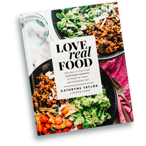 Love Real Food cookbook cover