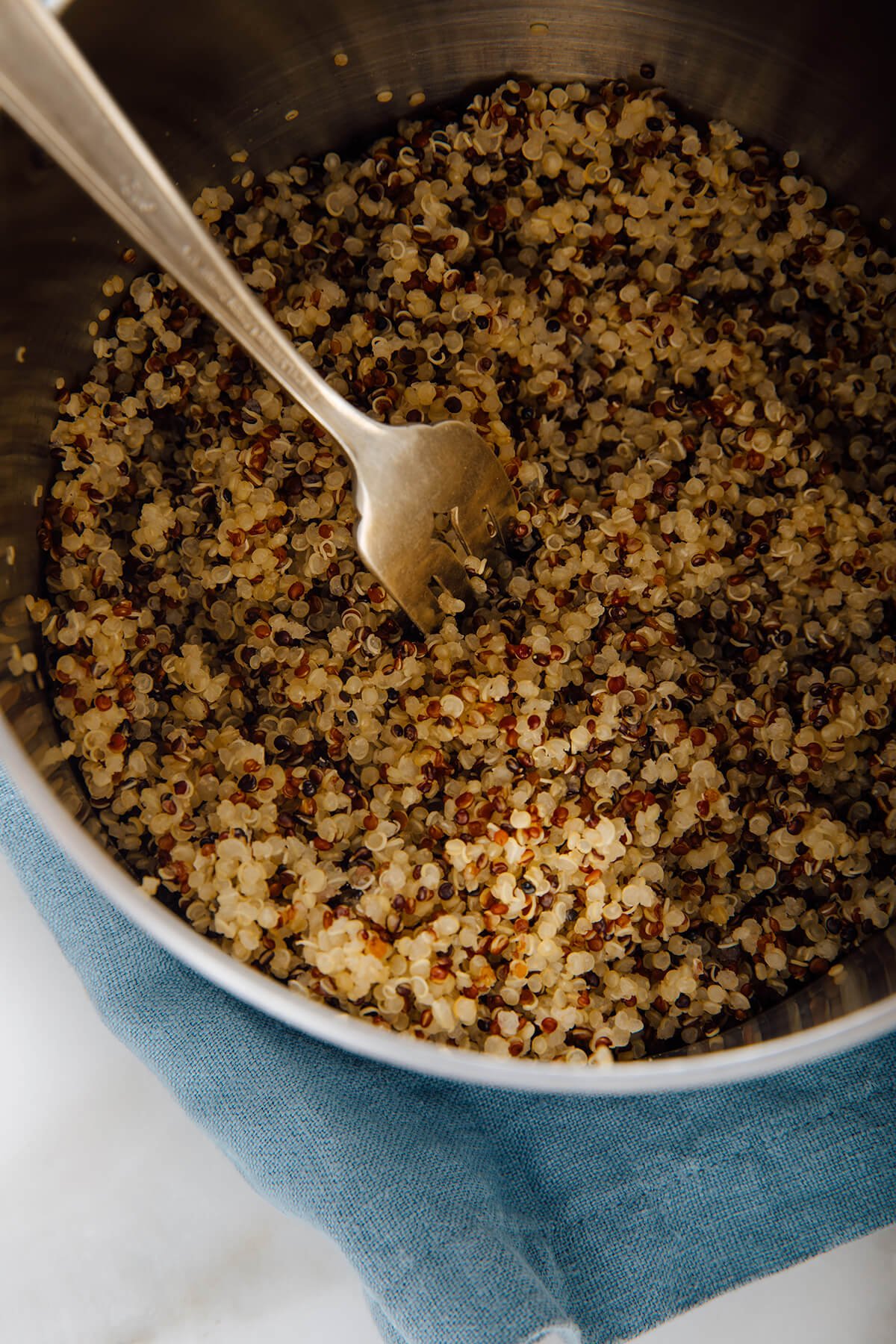 cooked quinoa